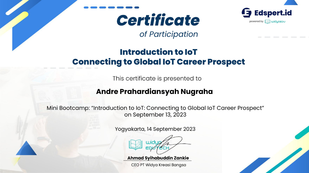 Introduction to IoT: Connecting to Global IoT Career Prospect